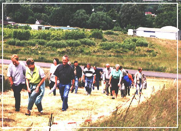 Ein buntes Vlkchen erobert den Berg